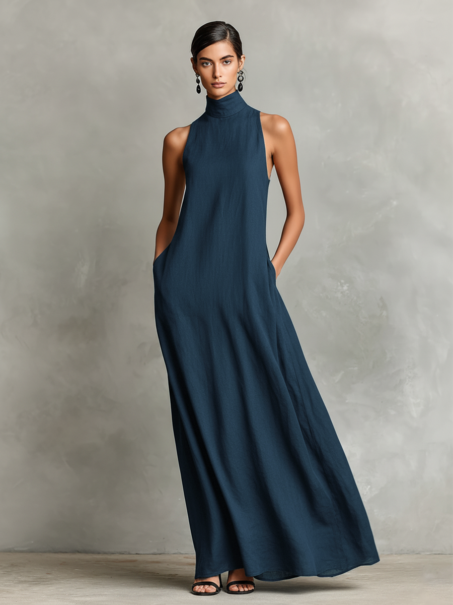 Caterina™ | Vestido largo minimalista
