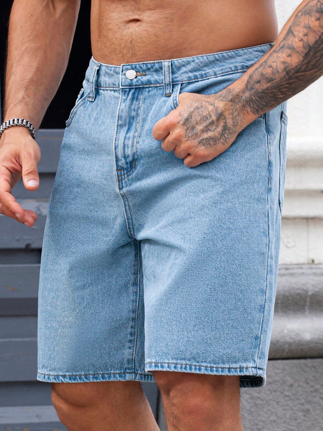 Pantalón corto vaquero