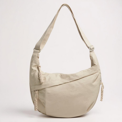 Elena™ |Bolso de hombro beige