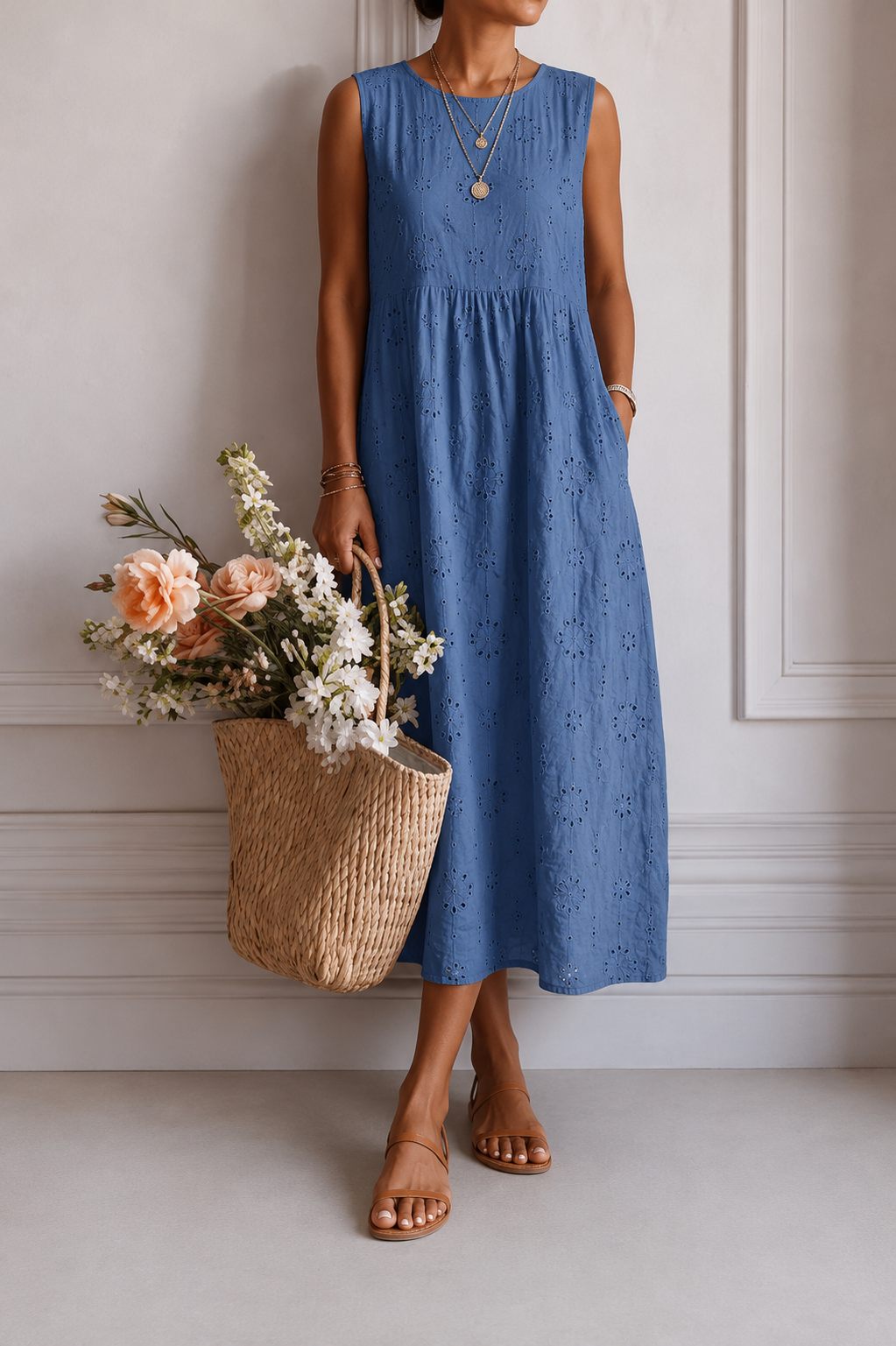 SOFIA™ | VESTIDO MIDI DE VERANO