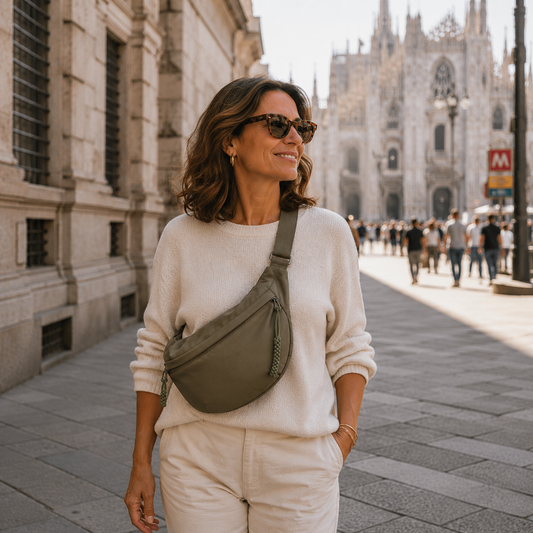Viola™ | Bolso de hombro verde oliva