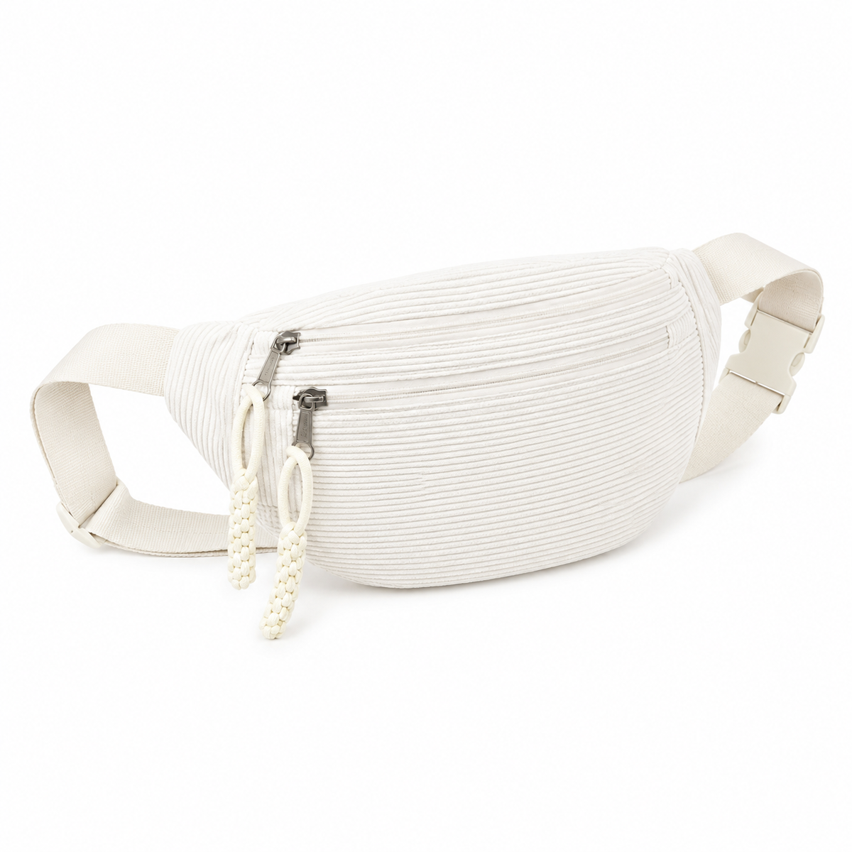 Petra™ | Bolso de hombro de terciopelo acanalado