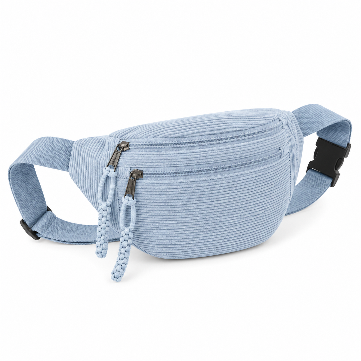 Petra™ | Bolso de hombro de terciopelo acanalado