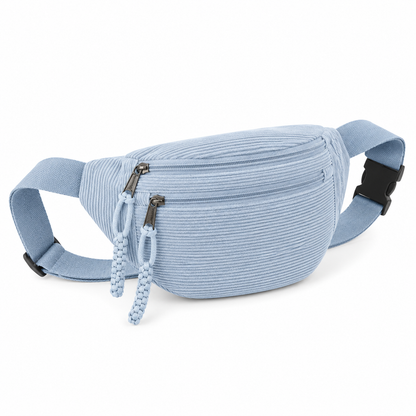 Petra™ | Bolso de hombro de terciopelo acanalado