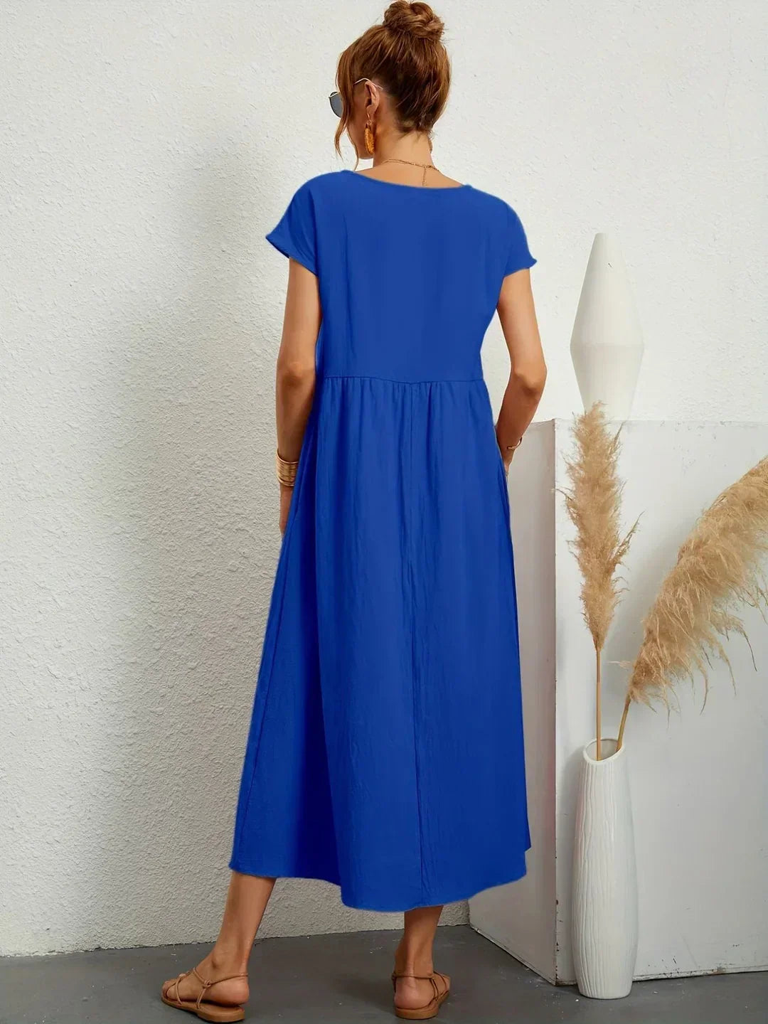 Gabrielle™ | Elegancia atemporal, vestido midi fluido