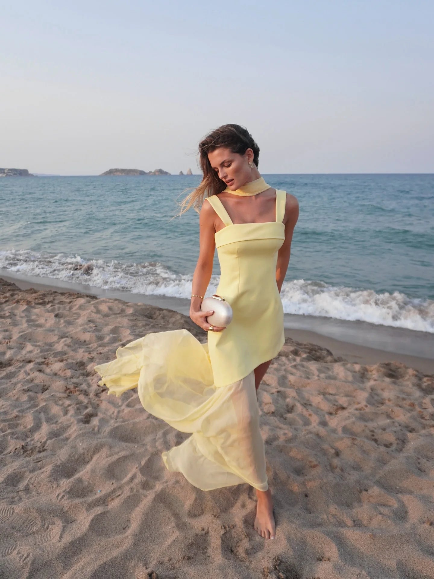 Vestido largo elegante