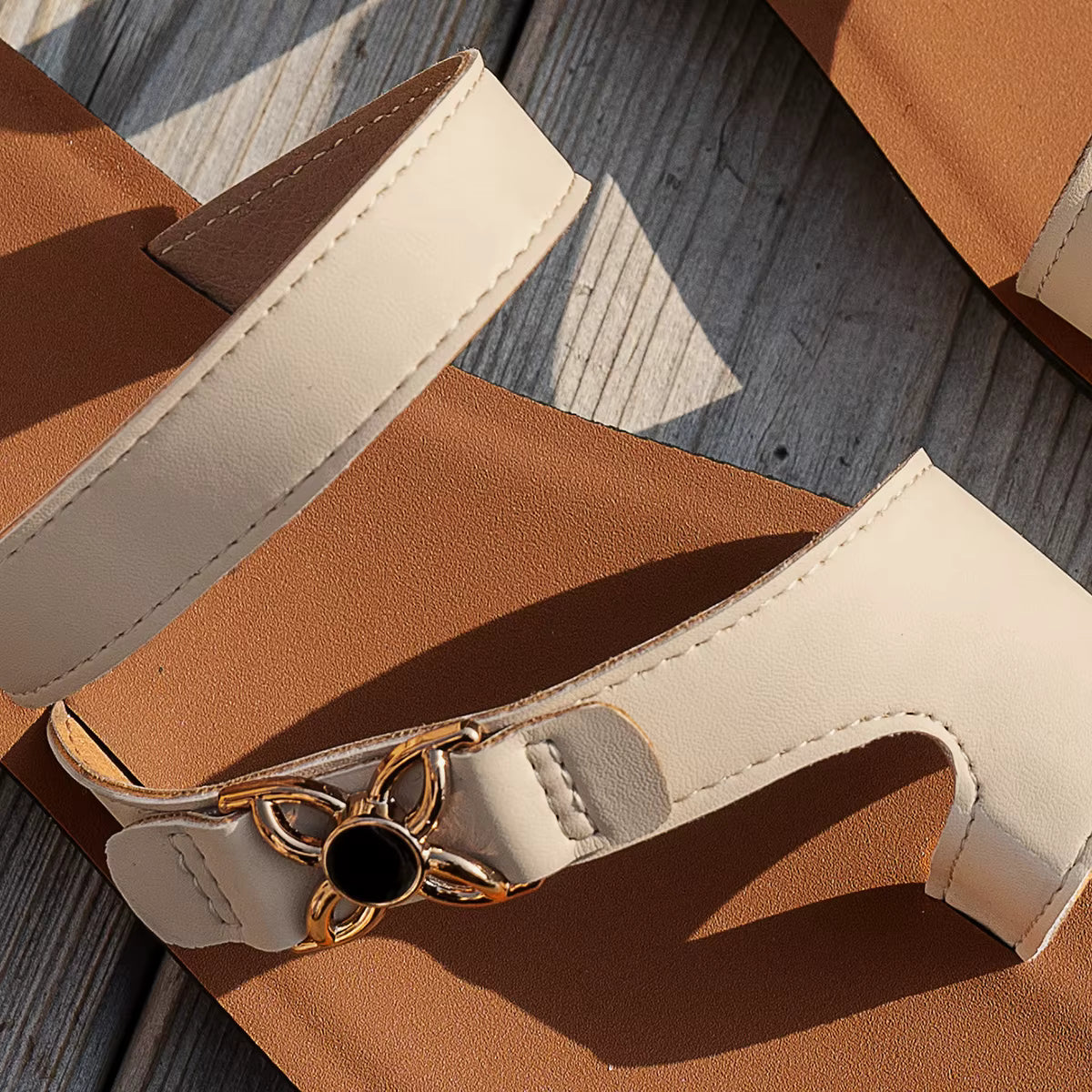 Elsa™ | Sandalias planas cómodas sin cordones