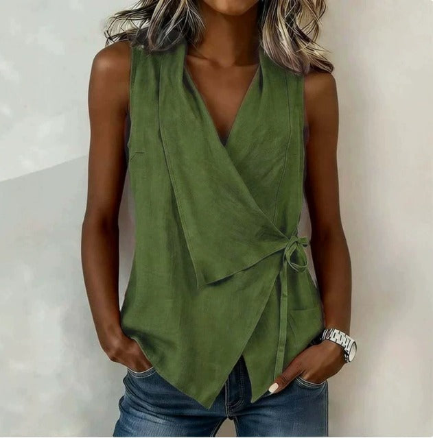 Loretta - Blusa sin mangas