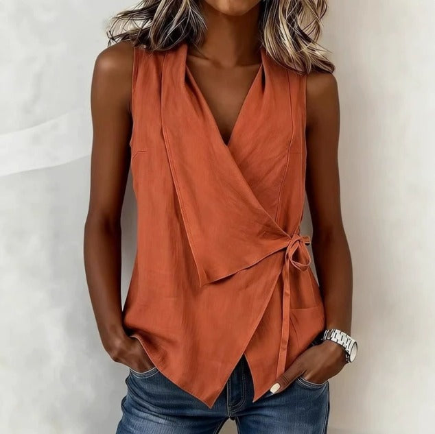 Loretta - Blusa sin mangas