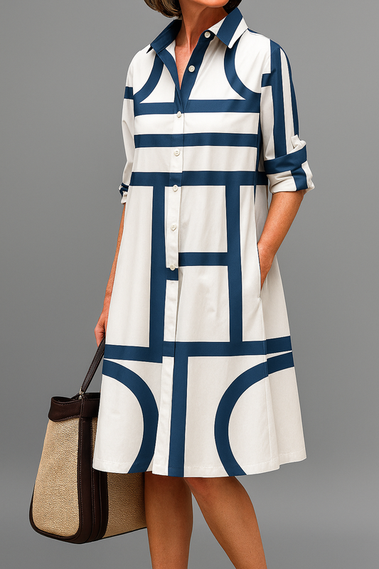 Midi™ |Vestido estampado