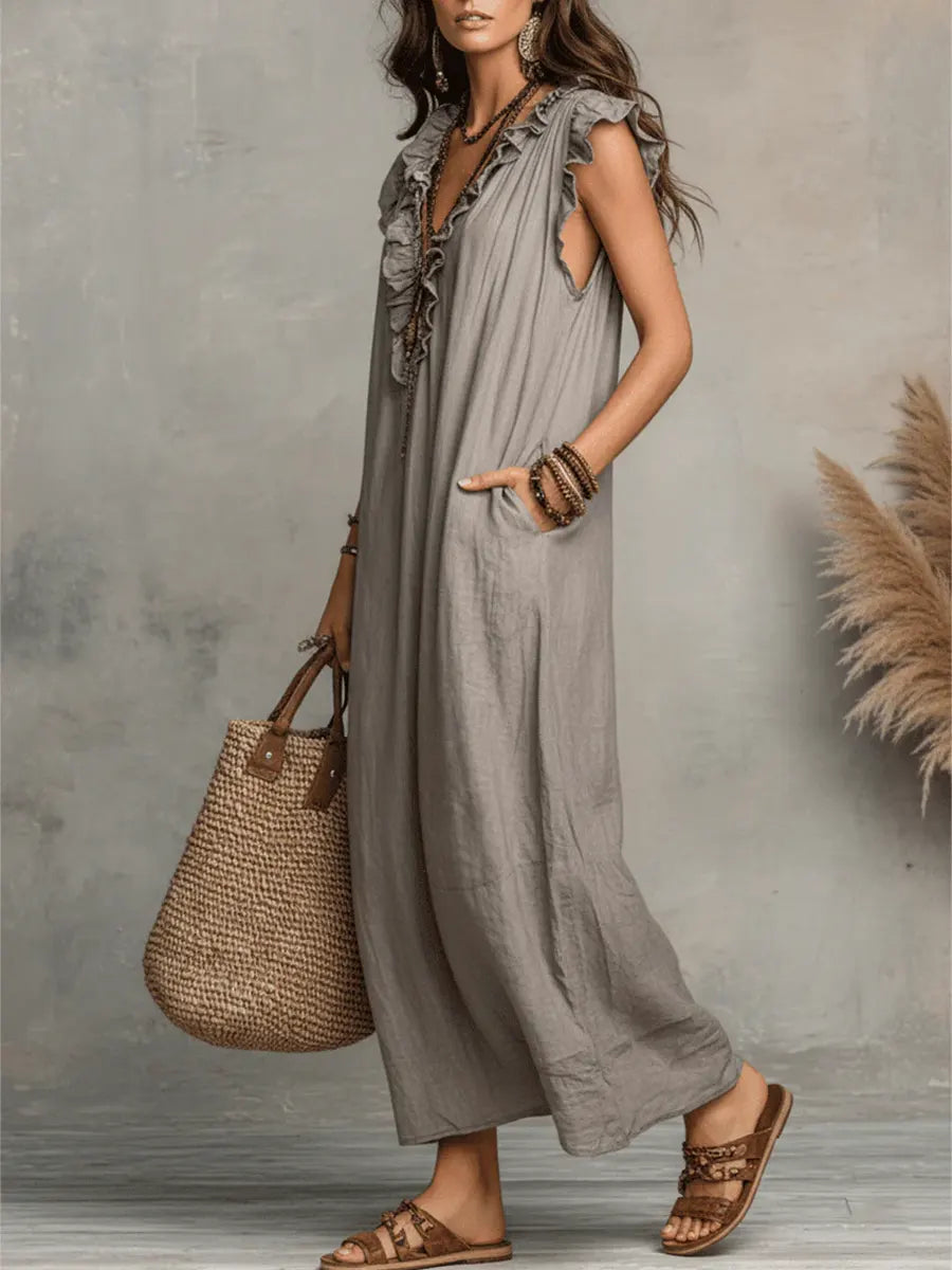 Camelia™ | Vestido largo bohemio