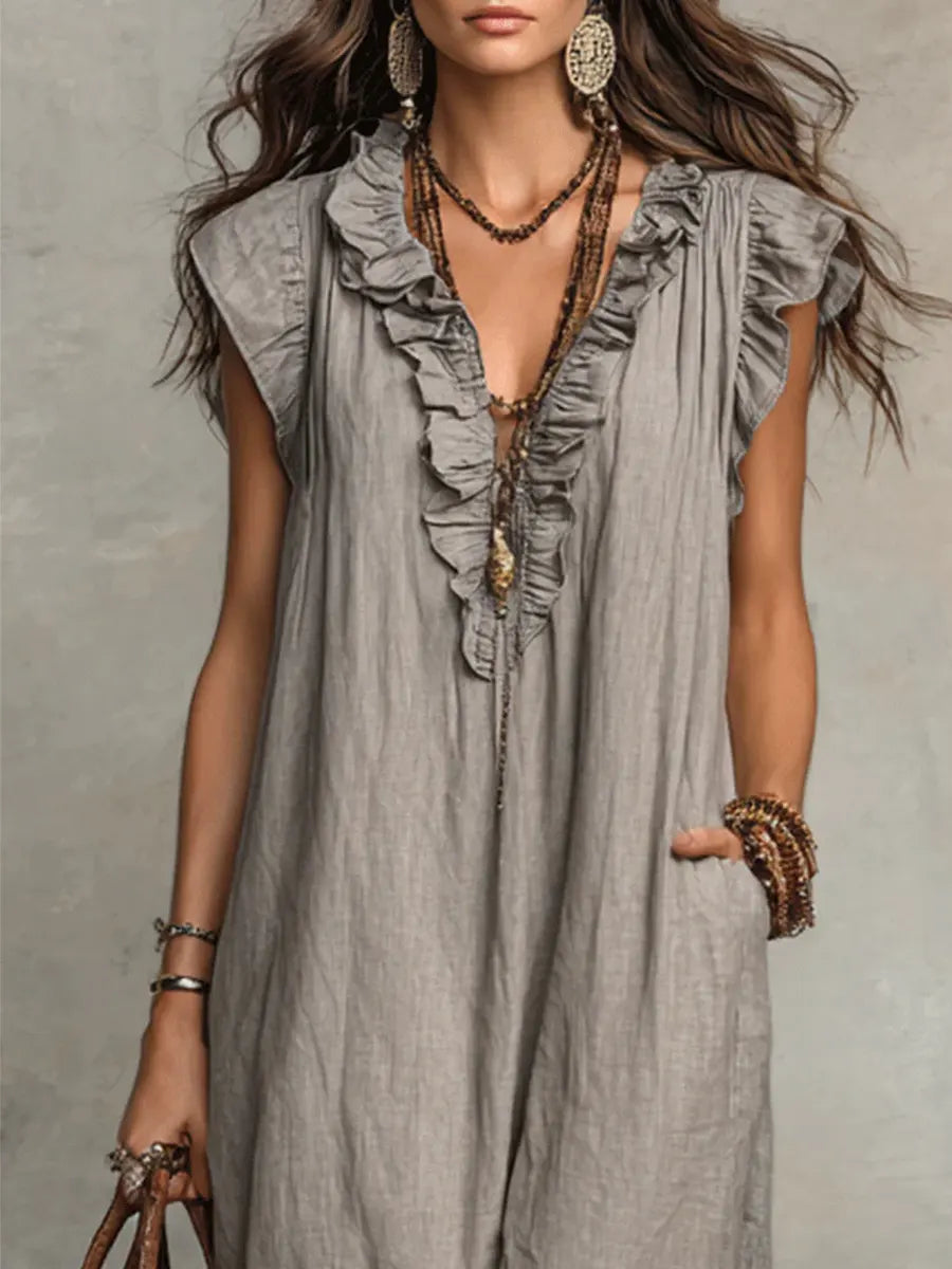 Camelia™ | Vestido largo bohemio