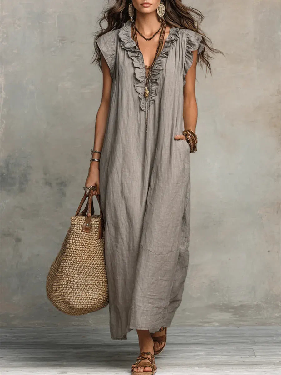 Camelia™ | Vestido largo bohemio